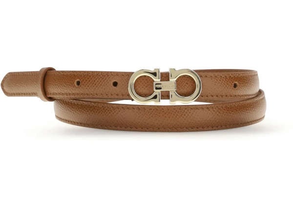 Curea Gancini leather Belt