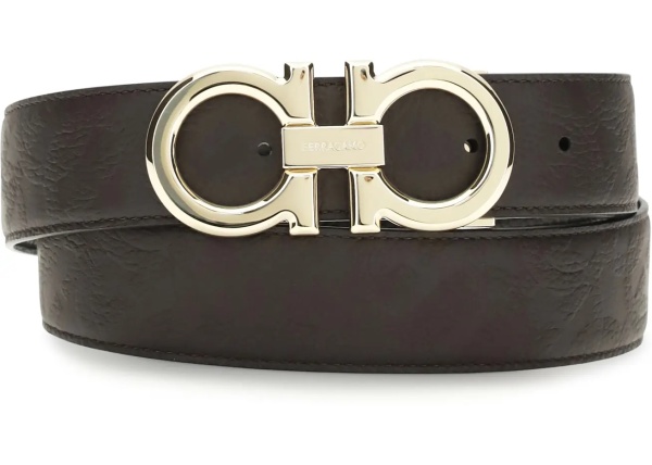 Curea Reversible and adjustable Gancini Belt