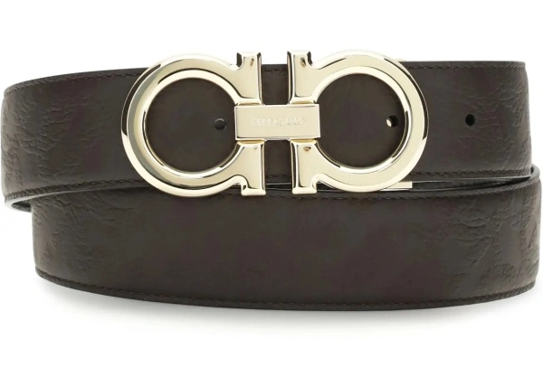 Curea Reversible and adjustable Gancini Belt