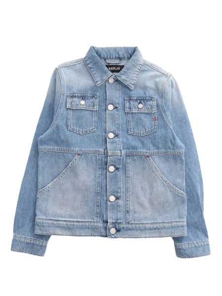 Denim jacket with pockets