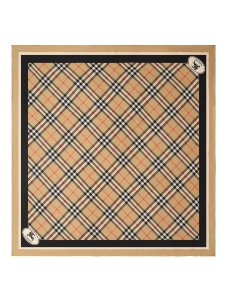 Esarfa Burberry vintage check maro