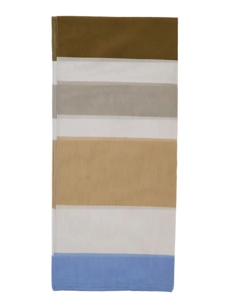 Esarfa Saint Laurent multicolor din bumbac si matase