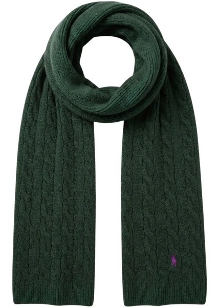 Esarfa Scarf with logo embroidery