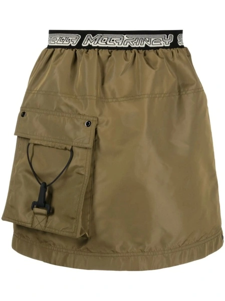 Fusta drepte Stella McCartney verde