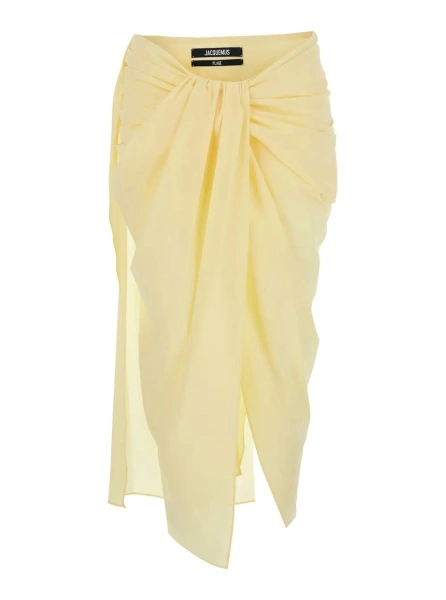 Fusta JACQUEMUS galbena