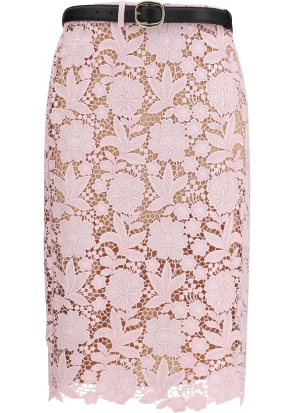 Fusta Lace midi Skirt