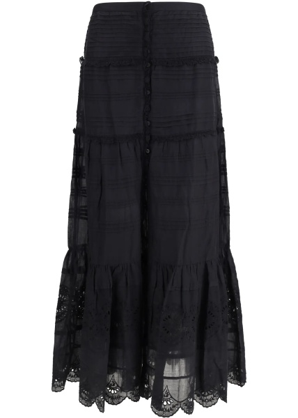 Fusta Paoline Long Cotton Skirt