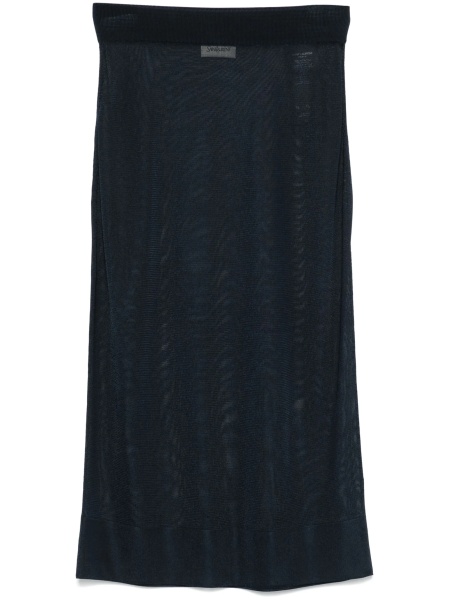 Fusta Saint Laurent albastra
