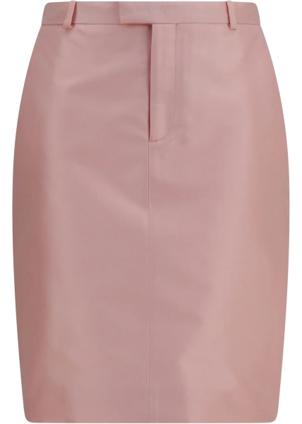 Fusta Silk faille Skirt