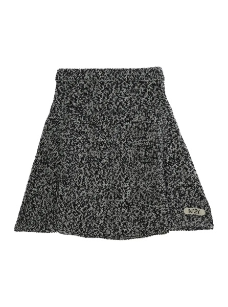 Fusta Skirt N210G0N0545N21G113F0N900 with elegant design and Tech Fabric, black, Girl