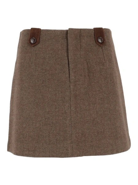 Fuste Brown skirt