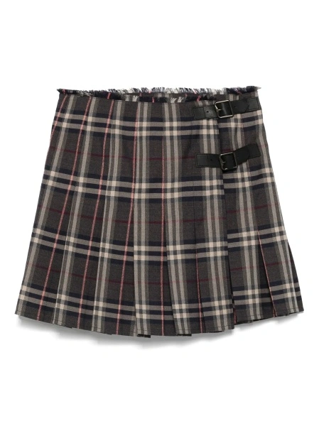 Fuste "Check" Wool mini kilt