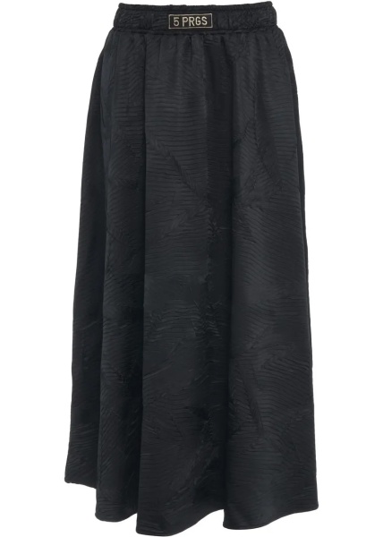 Fuste Midi skirt with logo details