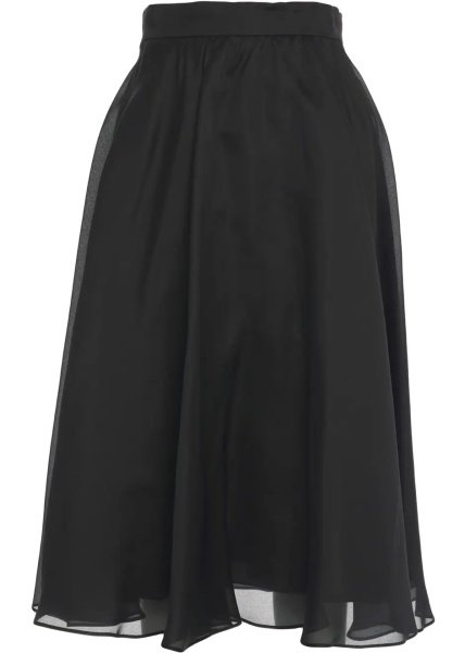 Fuste Silk midi skirt 'Calle'