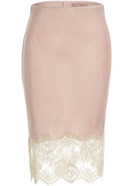 Fuste Skirt with lace detail 'Herbert'