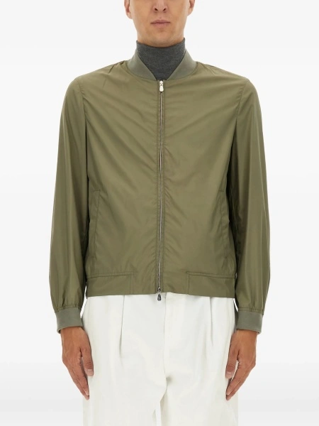 Geaca bomber Brunello Cucinelli verde