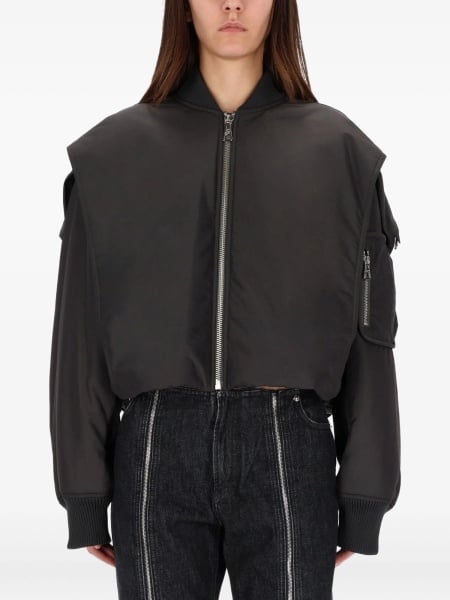 Geaca bomber Jean Paul Gaultier gri