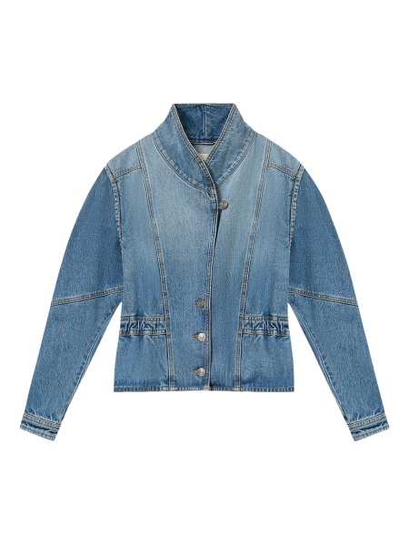 Geaca de blugi Isabel Marant albastra