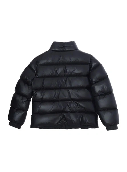 Geaca de Iarna 'ALAXIOS' blue Down jacket with zip closure and logo patch on the sleeve in Tech Fabric Boy