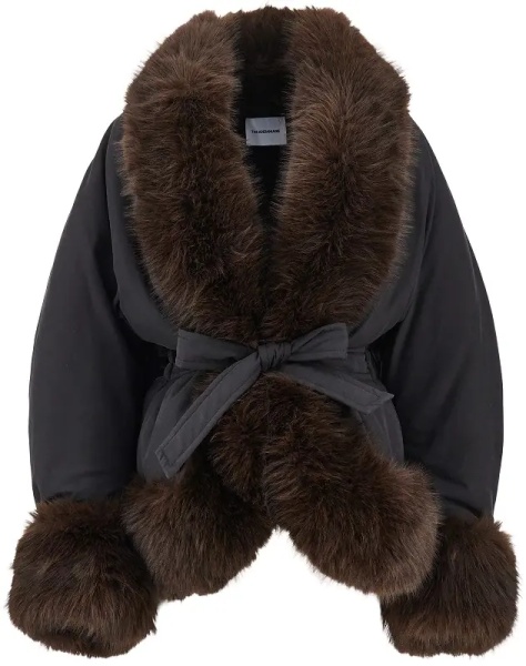 Geaca de Iarna 'Brina' padded jacket with faux fur