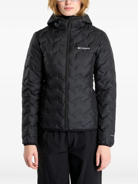 Geaca de iarna Columbia neagra din polyester