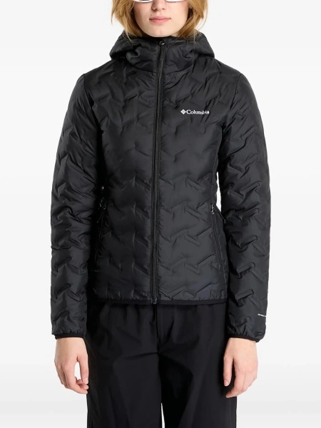 Geaca de iarna Columbia neagra din polyester