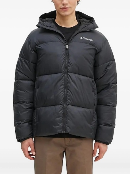 Geaca de iarna Columbia neagra din polyester