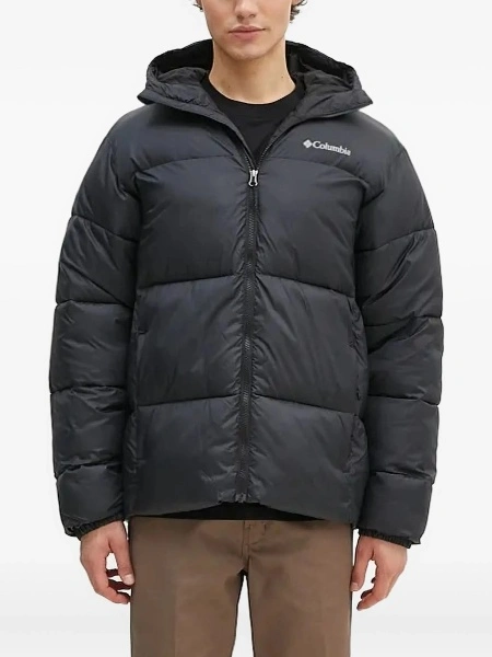 Geaca de iarna Columbia neagra din polyester