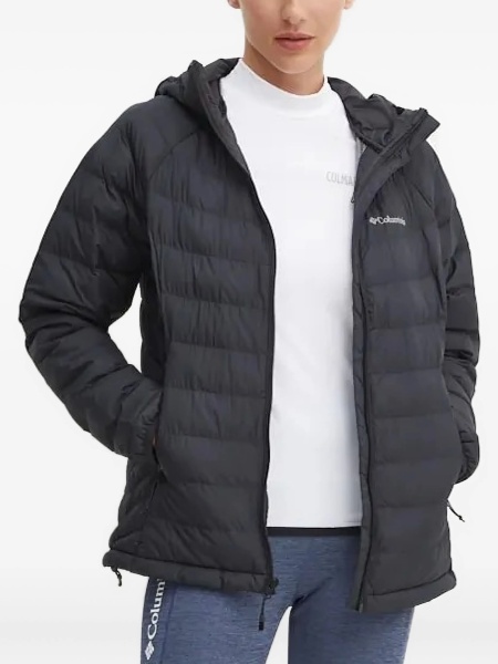 Geaca de iarna Columbia neagra din polyester