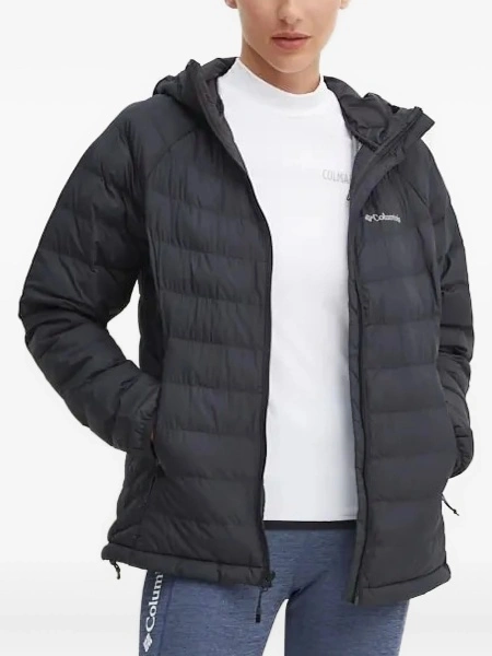 Geaca de iarna Columbia neagra din polyester
