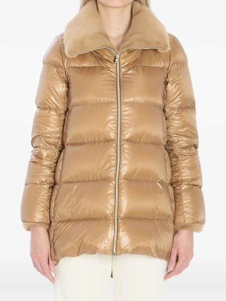 Geaca de iarna Herno neutra din nylon si polyester
