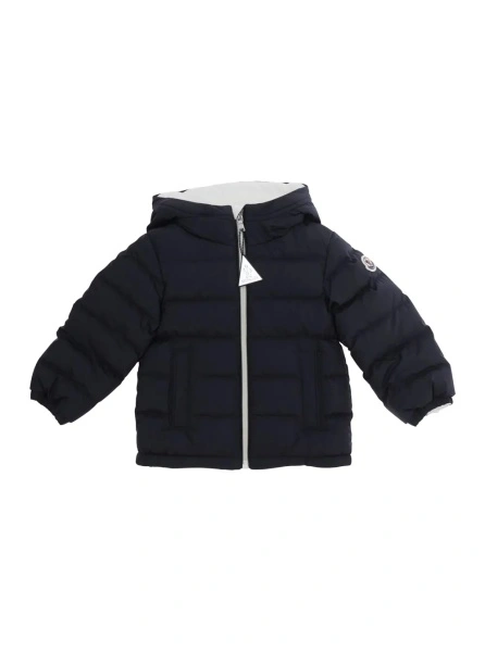 Geaca de iarna Moncler albastra 'Brannock'