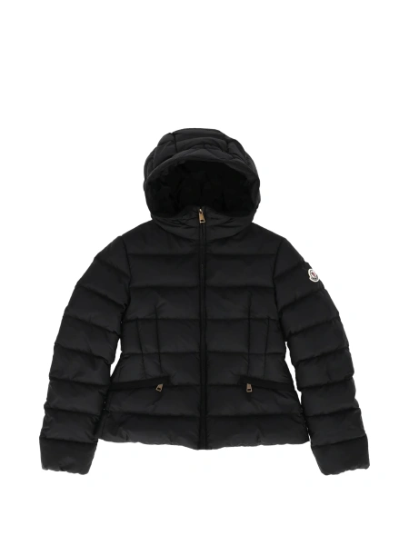 Geaca de iarna Moncler neagra din poliamida