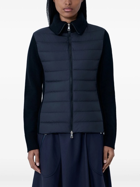 Geaca de iarna Moncler neagra din polyester