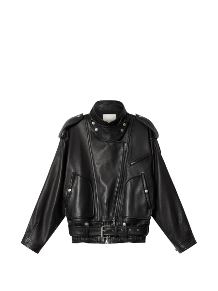 Geaca de piele Isabel Marant neagra