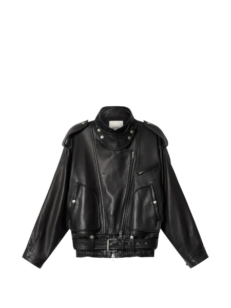 Geaca de piele Isabel Marant neagra