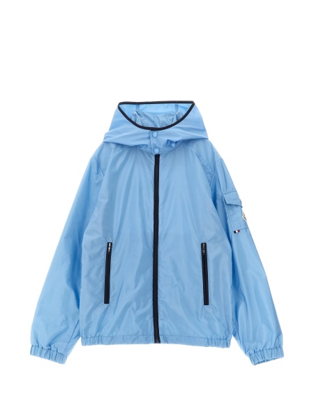Geaca de ploaie Moncler albastra