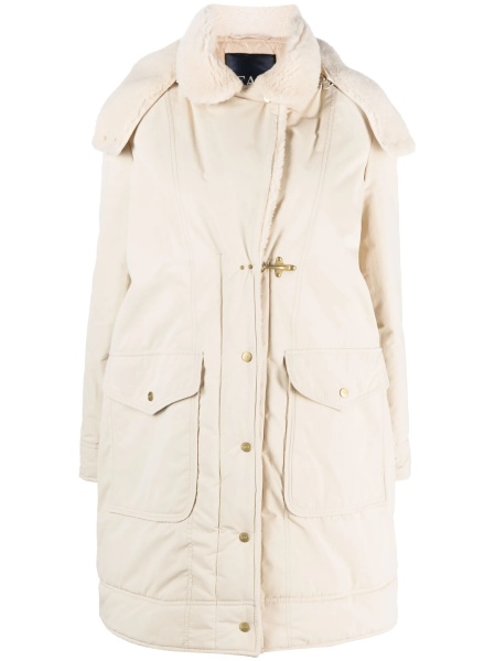 Geaca Parka Fay neutra din polyester si bumbac