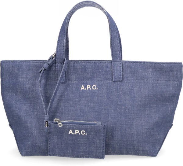 Geanta de mana A.P.C. Borsa Tote "Drummer" Small