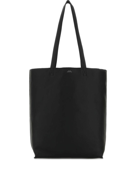 Geanta de mana A.P.C. neagra din piele