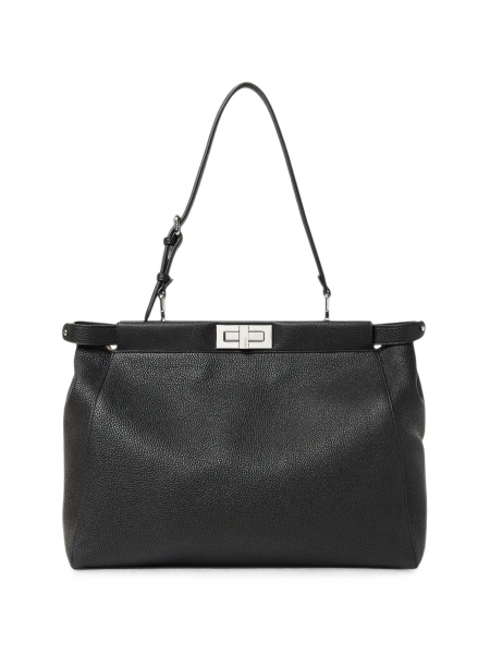Geanta de mana Fendi neagra din piele