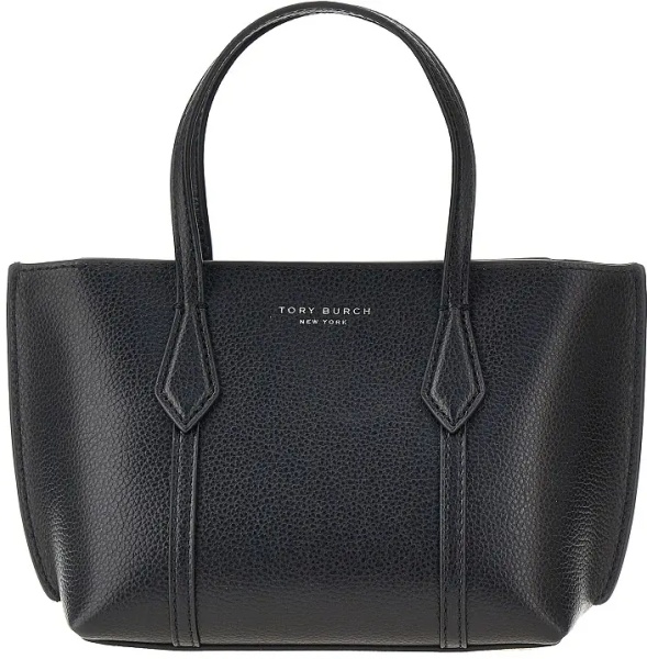 Geanta de mana Grained leather 'Perry' mini shopping bag