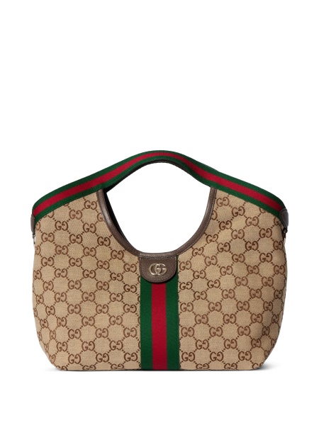 Geanta de mana Gucci neutra din material textil