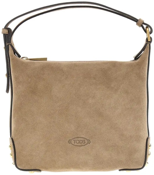 Geanta de mana Leather Metal Dots Mini Bag