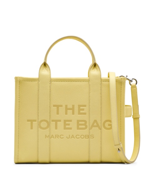Geanta de mana Marc Jacobs galbena din piele