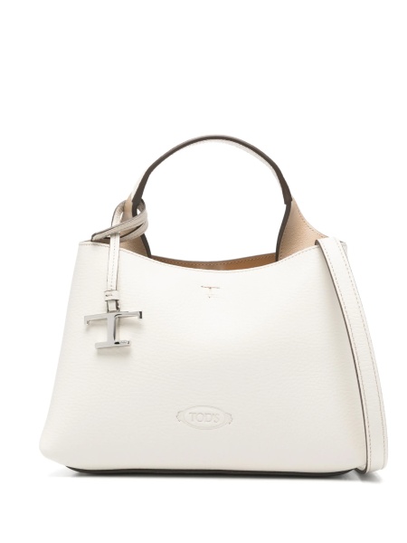 Geanta de mana TOD'S alba din piele