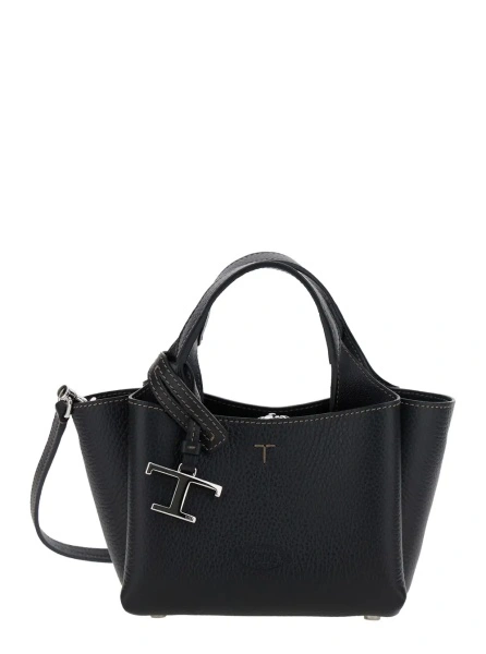 Geanta de mana TOD'S neagra din piele