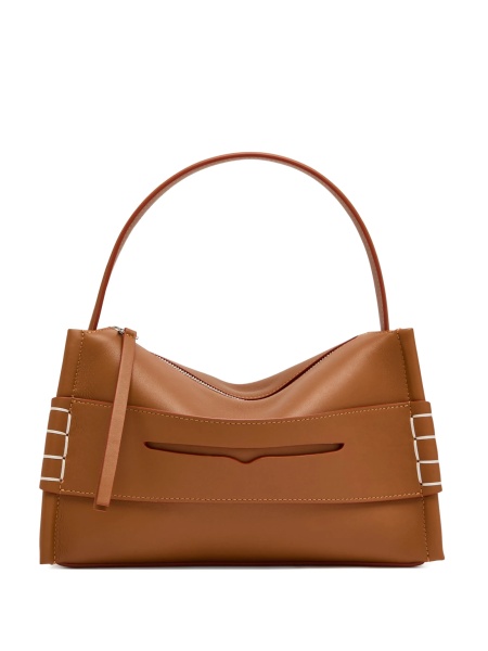 Geanta de umar JW Anderson maro din piele