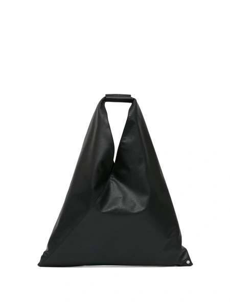 Geanta de umar MM6 Maison Margiela neagra din piele