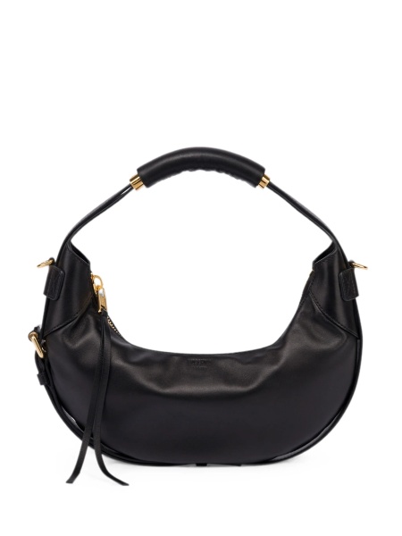 Geanta de umar Moschino neagra din piele
